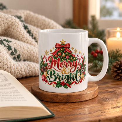Festive Holiday Coffee Cup